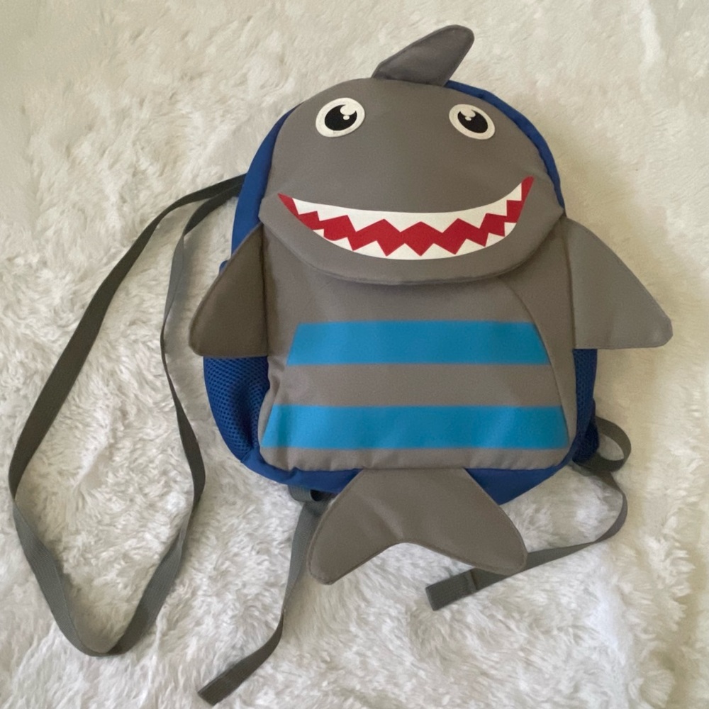 Kids shark backpack